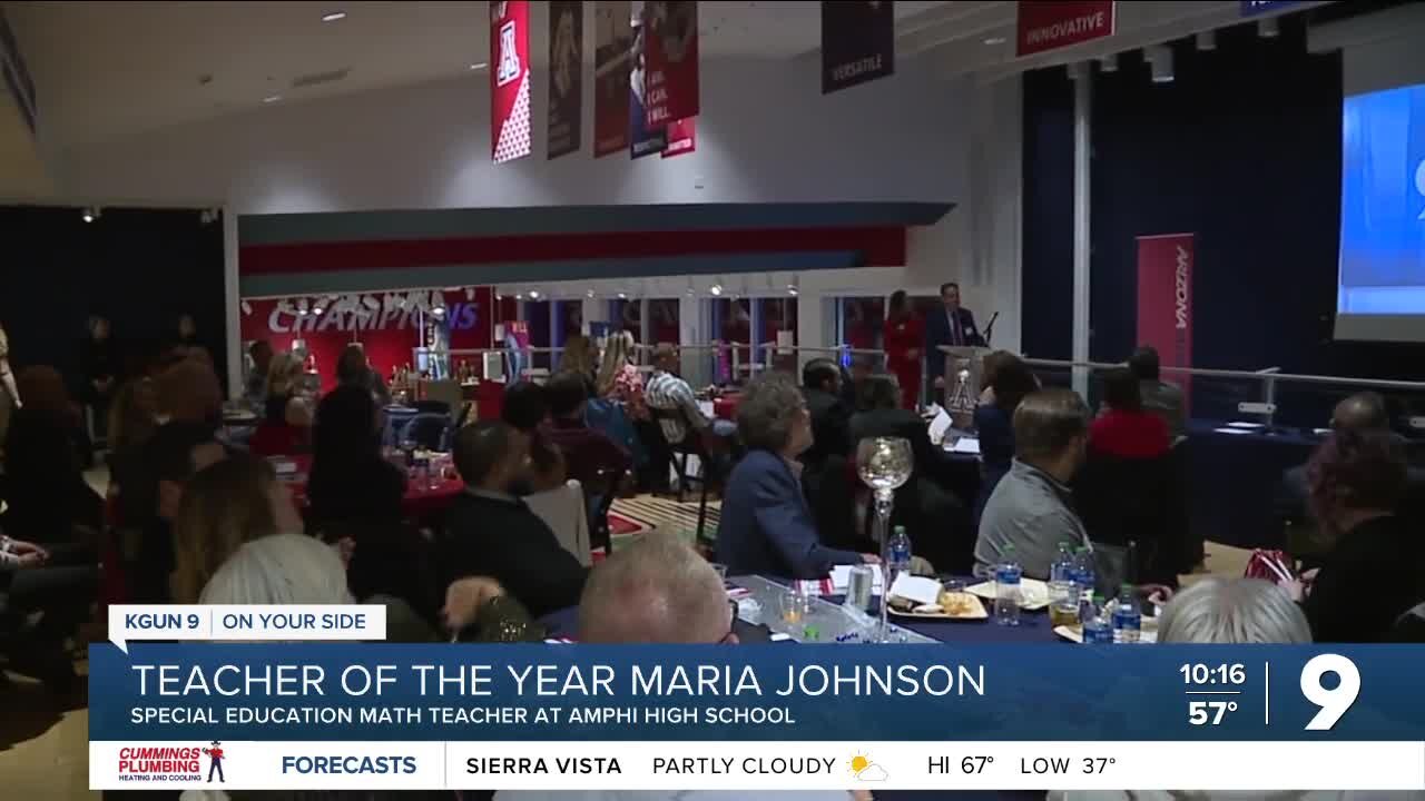 Special Ed math teacher wins Teacher of the Year award