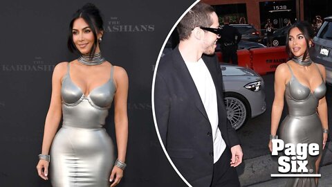 Kim and Pete red carpet debut