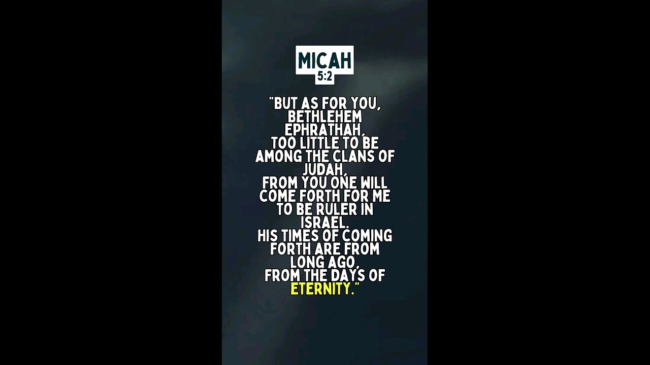 Herod Heard the Prophecy of Micah 5:2