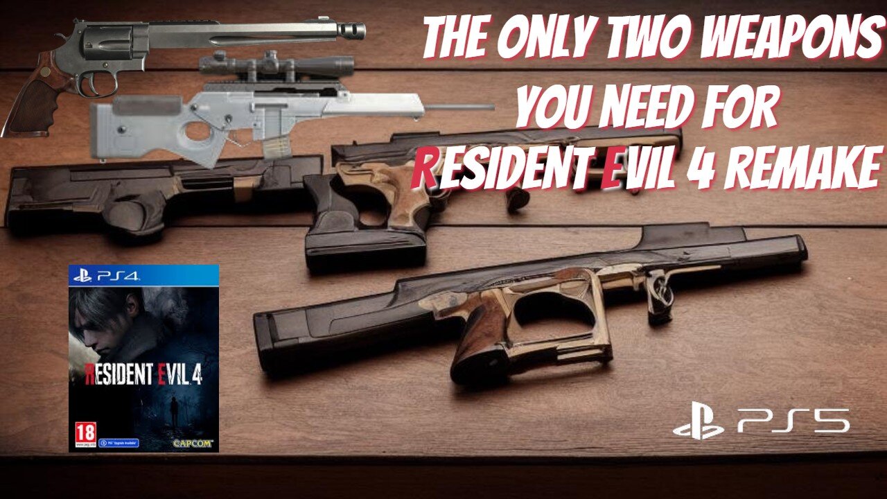 The only two weapons you need in RE4 remake Teaser Trailer!!