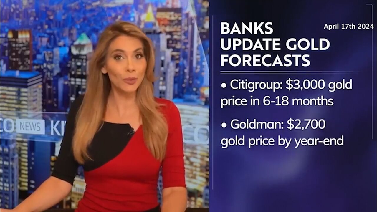 GOLD | "Major Banks Update Their GOLD FORECASTS. Citigroup Forecasts $3,000 Gold Price In 6-18 Months, Goldman Forecasts $2,700 GOLD Price. Biggest Banks Raising Gold Price Outlook By 40%." - April 17th 2024