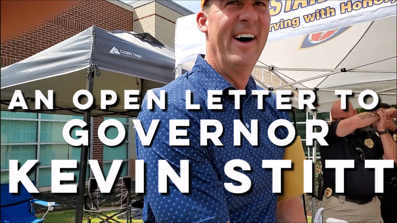 Open Letter To Gov. Kevin Stitt