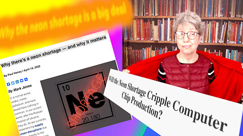 Neon Shortage - It's a Big Deal