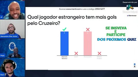 VEJA QUEM GANHOU O QUIZ DA NOSSA LIVE E LEVOU UM PAR DE INGRESSO DO CRUZEIRO x NOVORIZONTINO