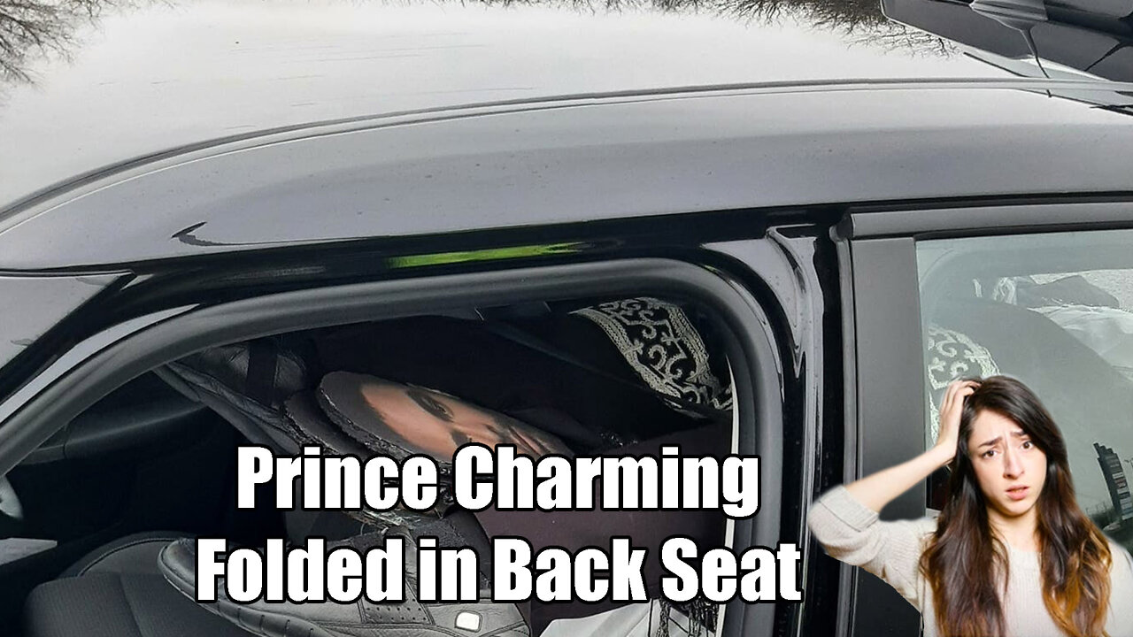 Prince Charming 👑Rolled up in Rug In Backseat Of Car🚗