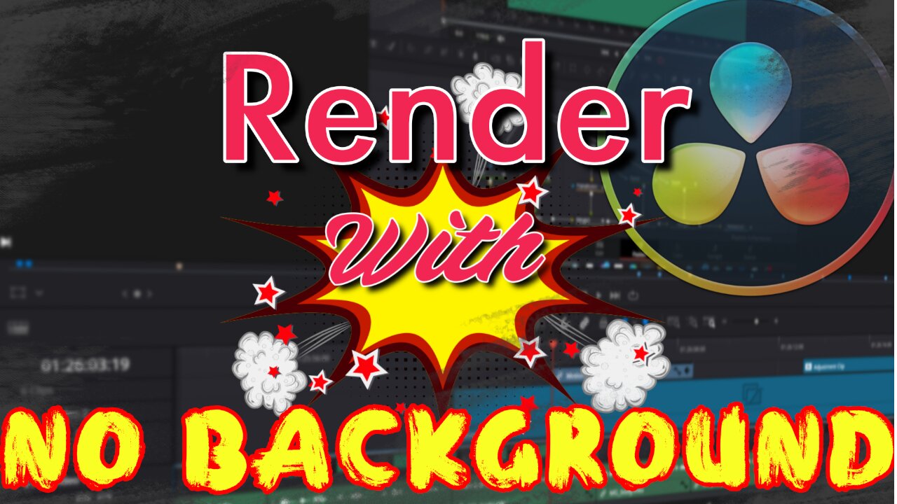 Render Graphics without Background