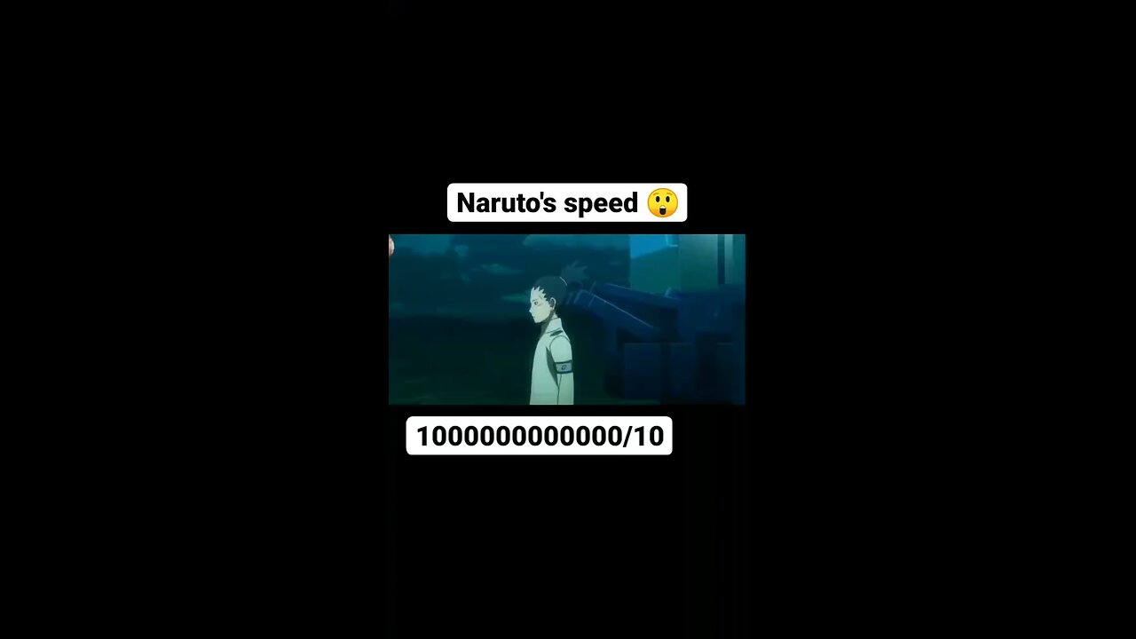 Naruto speed 😮😮