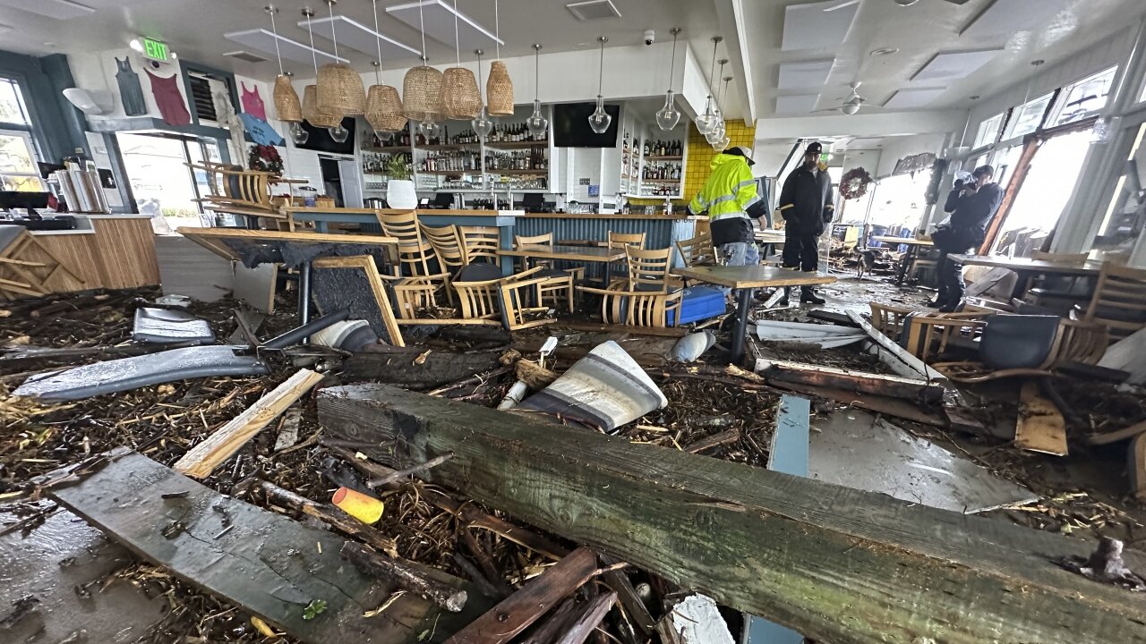 'Bomb Cyclone' Brings Damaging Winds, Drenching California