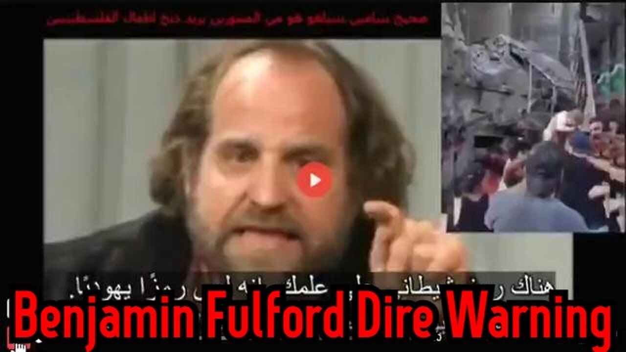 Benjamin Fulford Dire Warning: "This Is Our Last Chance To Get Rid Of These Satanists"