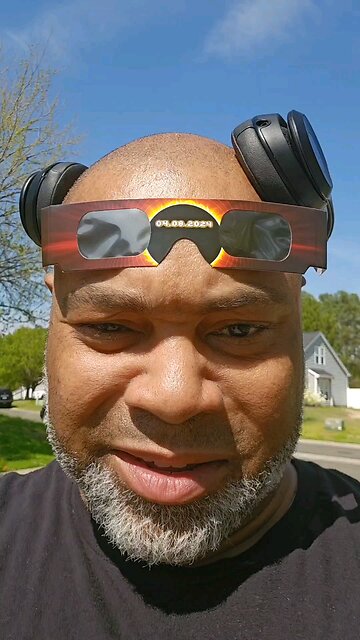 Solar Eclipse in Durham 8 April 2024 #solareclipse