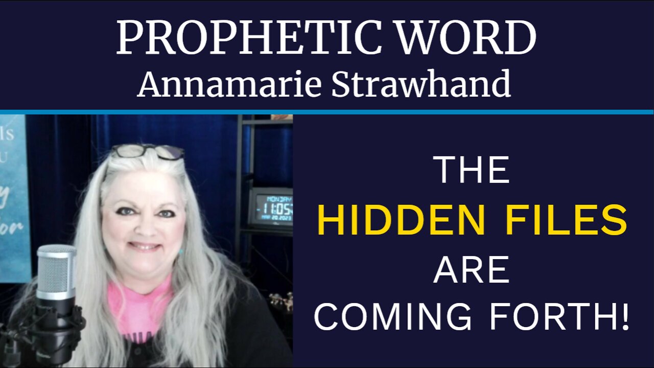 Prophetic Word: The Hidden Files Are Coming Forth!