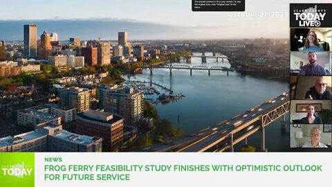 Frog Ferry feasibility study finishes with optimistic outlook for future service