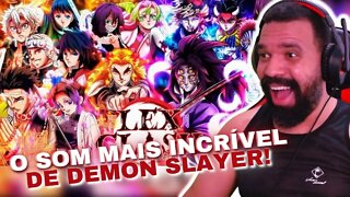 REAGINDO A ♪ Hashiras x Luas Superiores ☀🌙 (Demon Slayer) | ATÉ O AMANHECER | ESPECIAL 300 K