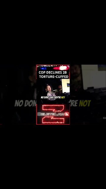 Your Thin Blue Line is a Gang Symbol! "Don't Touch my Car!" - #Touchie #Touch #Cops #1A