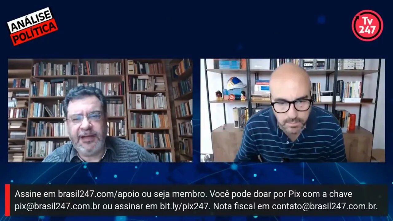 Pesquisa XP/Ipespe indica que Lula vence Bolsonaro | Momentos da Análise na TV 247