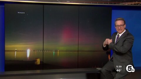 Spectacular Northern Lights visible from Lorain