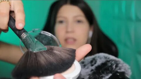 ASMR -VOU TE MAQUIAR ,mas estou confusa