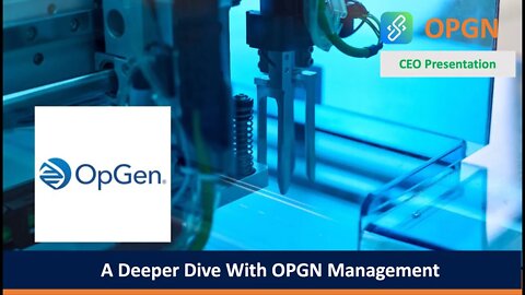 Oliver Schacht, CEO of OPGN, Speaks to StoryTrading About OpGen and Molecular Diagnostics