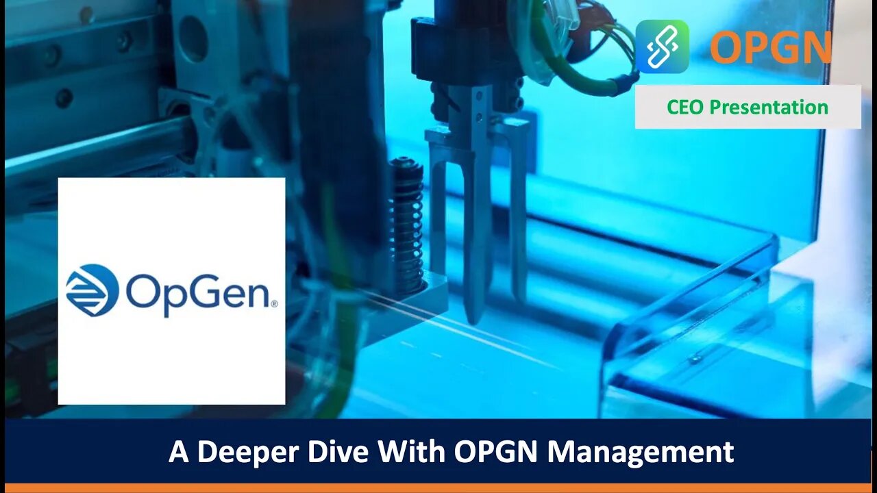 Oliver Schacht, CEO of OPGN, Speaks to StoryTrading About OpGen and Molecular Diagnostics