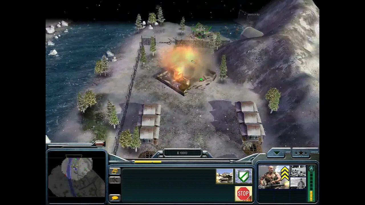 Command and Conquer Generals Zero-Hour campaign USA 3-4