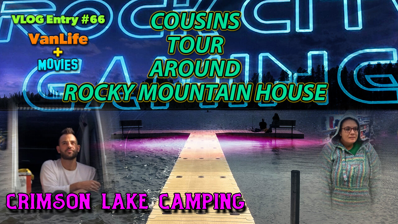 Vanlife Camping - Retro Video Games and Small Town