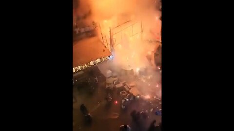 Illegal Fireworks Shop Catches On Fire And All Hell Breaks Loose