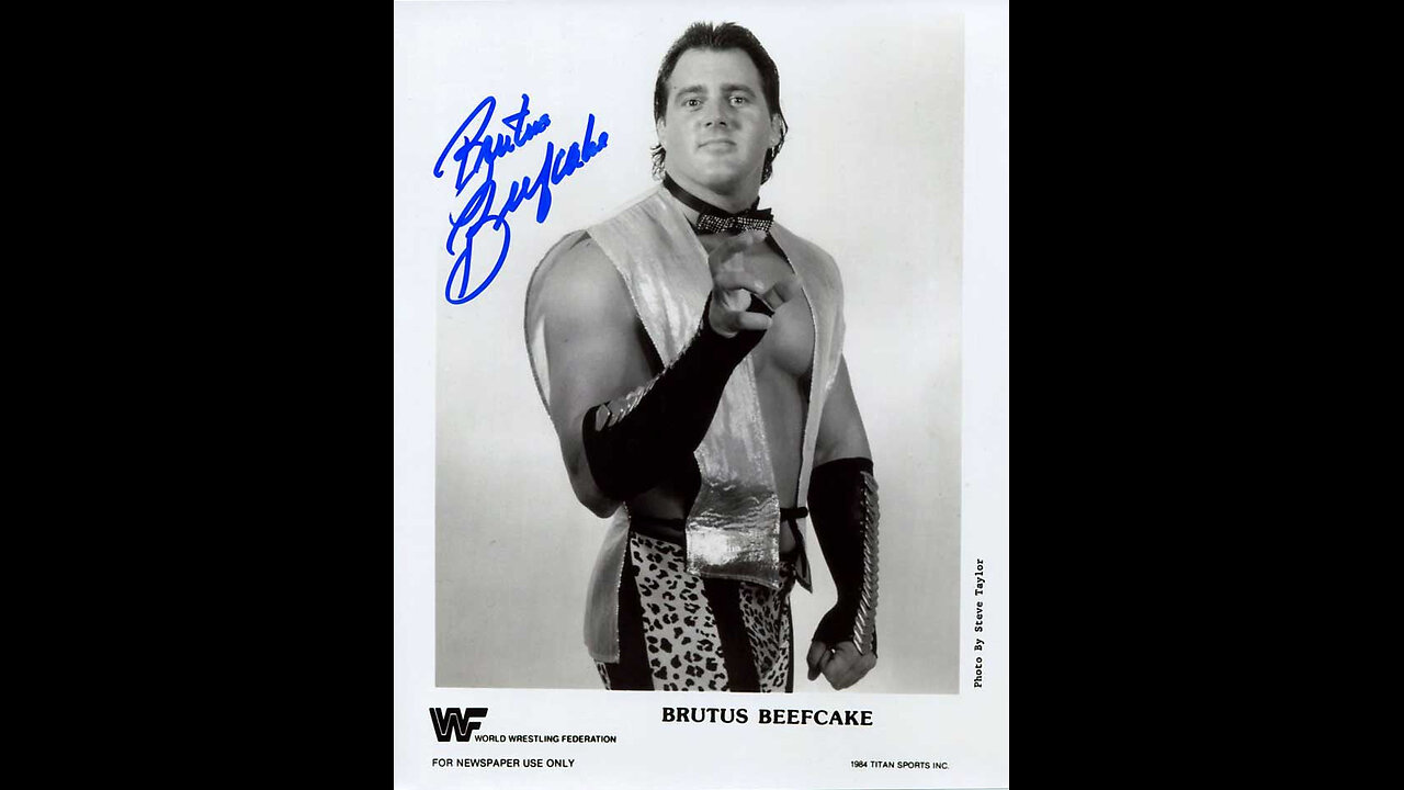 Brutus Beefcake vs Frank Marconi-ALL STAR WRESTLING January 1985