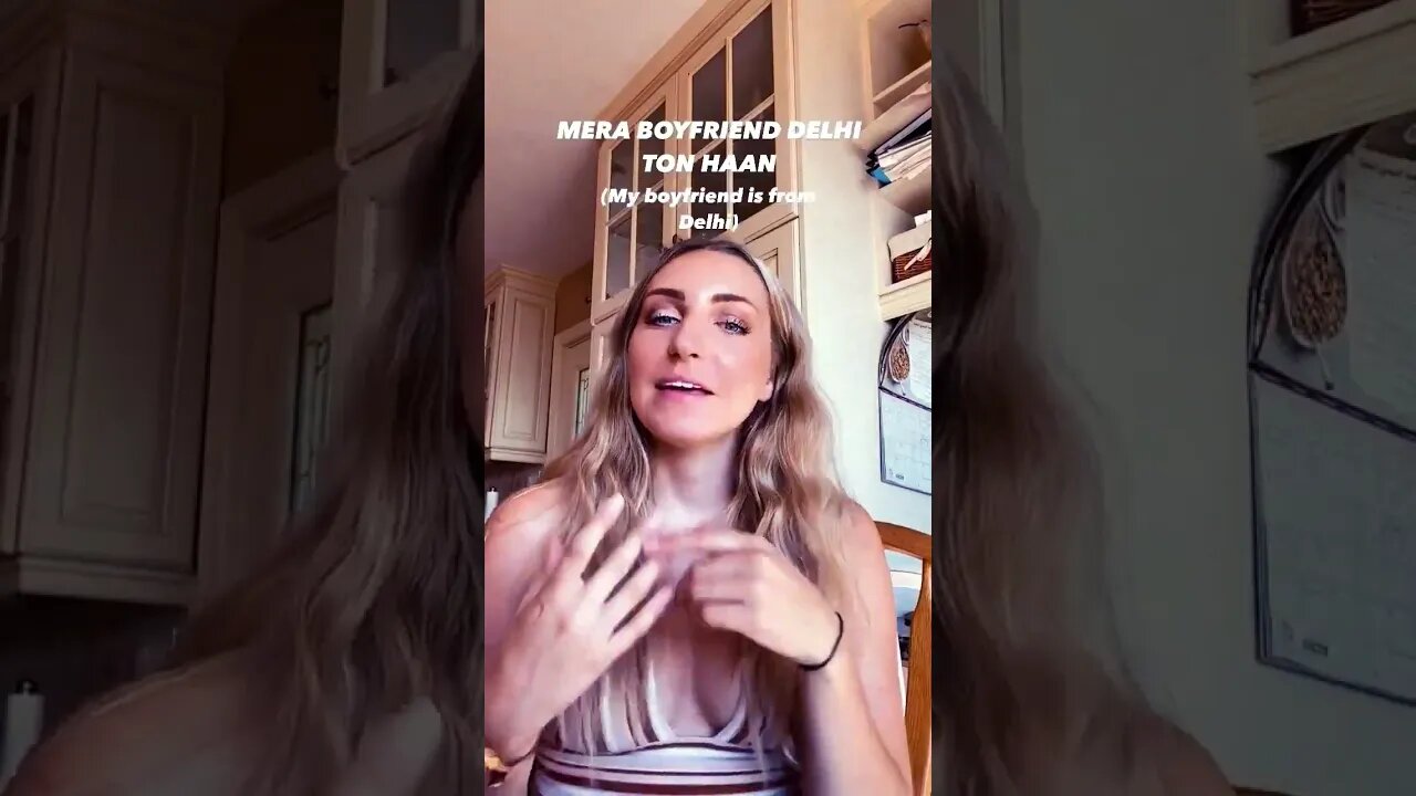 Canadian woman tries to speak fluent Punjabi