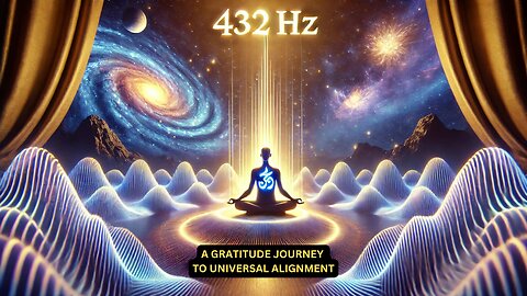 432 Hz Harmonizing with the Cosmos: A Gratitude Journey to Universal Alignment