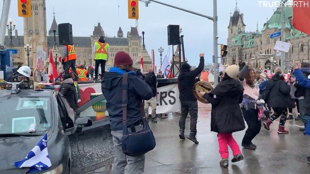 This is what freedom looks and sounds like! GO CANADA!!!