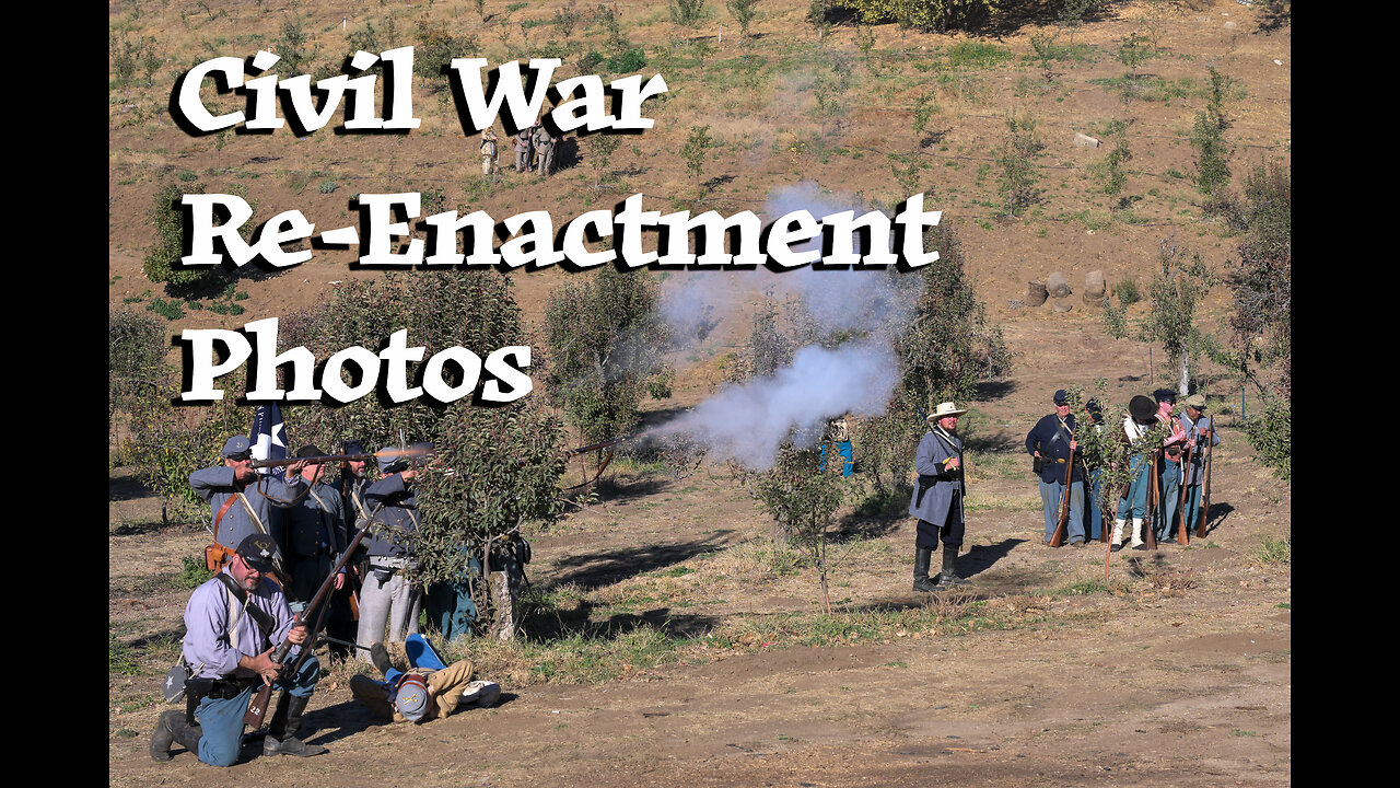 Civil War Re-enactment Photographed on a Nikon Z 50mm 1.2 Lens and Z8 Camera