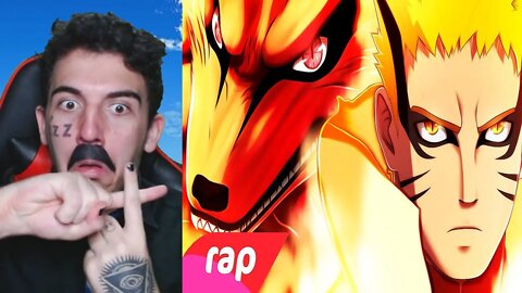 PASTOR REACT Rap do Naruto Modo Baryon 🦊 (Boruto) - ADEUS KURAMA | MVTRAP