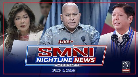 LIVE: SMNI Nightline News with MJ Mondejar & Admar Vilando| July 4, 2024 - Thursday