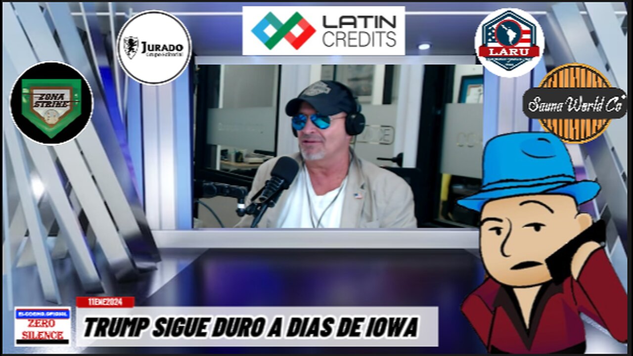 11ENE2024 | TRUMP SIGUE DURO A DIAS DE IOWA | ZERO SILENCE | [EL GOCHO]