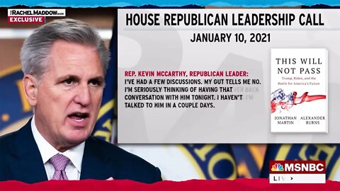 Top Republican CAUGHT ON TAPE Saying Trump Should Resign