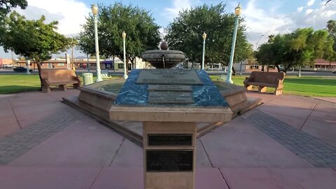 CASA GRANDE ARIZONA CITY HALL AND FOUNTAIN ⛲ OF DREAMS