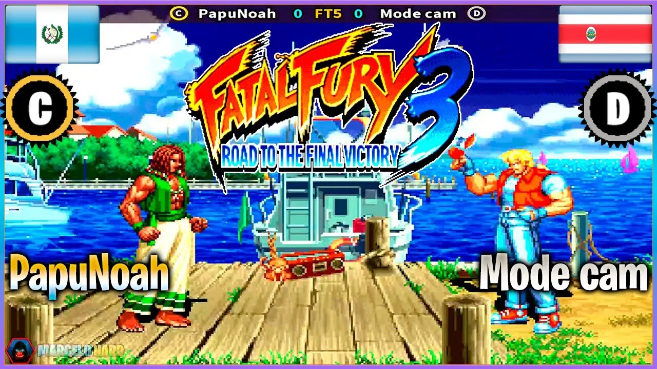 Fatal Fury 3 (PapuNoah Vs. Mode cam) [Guatemala Vs. Costa Rica]