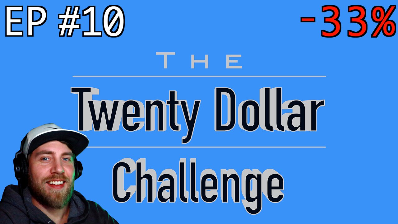 The Twenty Dollar Challenge | How To Grow A Small Account Trading SPY Options | Caught In The Chop