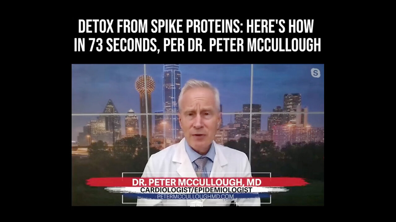 Dr. Peter McCullough's New 'Base Spike Detox' Formula (Nattokinase, Bromelain, Curcumin)