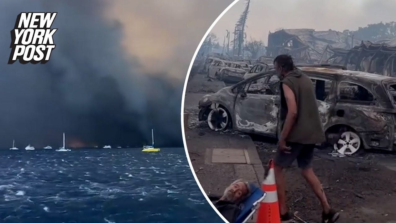 Hawaii turns into ‘hell,' residents forced in water when heat from flames ‘began burning their skin’