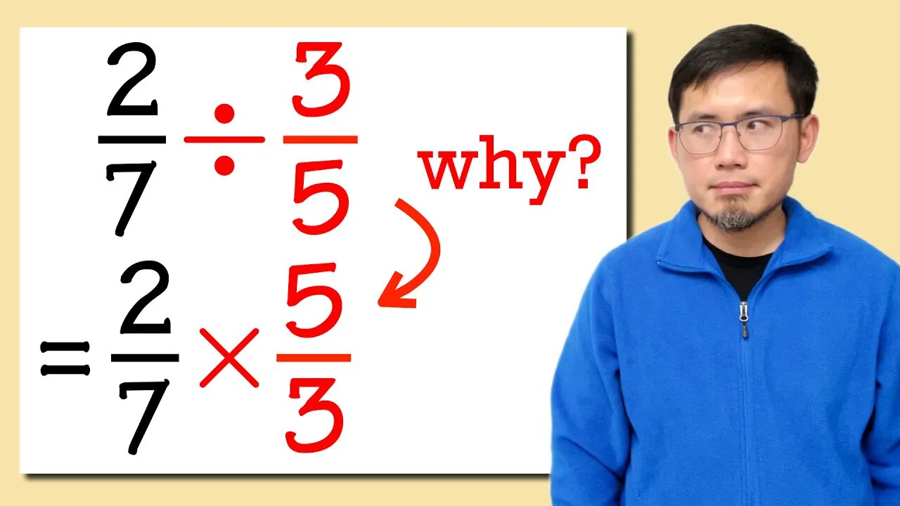 Why do we “keep, change, & flip" when we divide by a fraction?