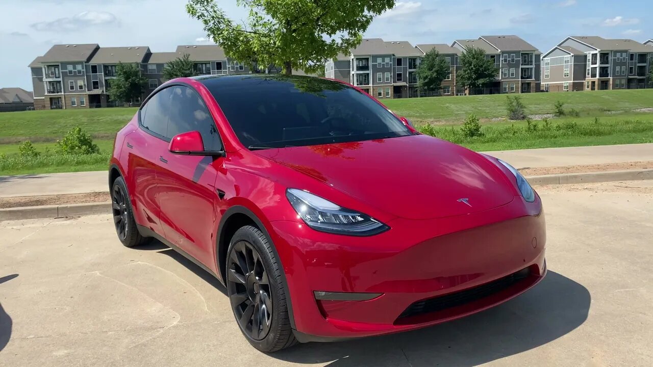Tulsa Auto Wraps | White Glove Auto | Red Tesla