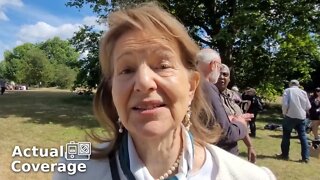 Baroness Emma Nicholson attends pro-woman meet up led by Kellie-Jay Keen | HYDE PARK |