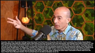 Yuval Noah Harari | "The Social Credit System Is An Expansion of Money Or A New Kind of Money. Traditional Money, They Give Value Only to Specific Parts of Human Reality. Social Credit Is to Monetize Everything." 11/16/2024