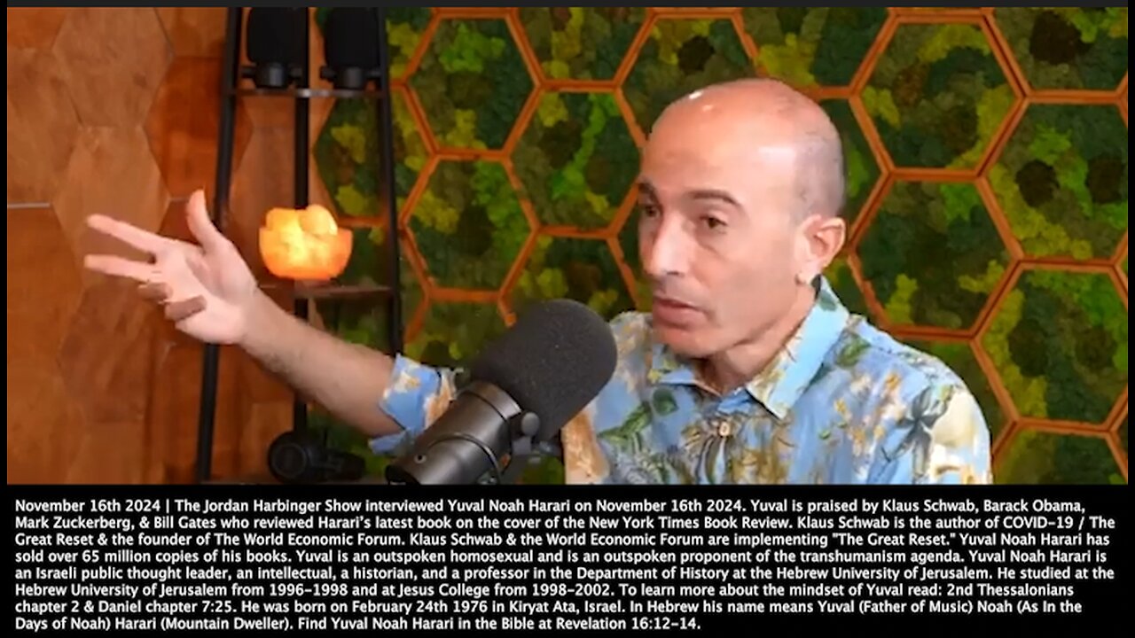 Yuval Noah Harari | "The Social Credit System Is An Expansion of Money Or A New Kind of Money. Traditional Money, They Give Value Only to Specific Parts of Human Reality. Social Credit Is to Monetize Everything." 11/16/2024