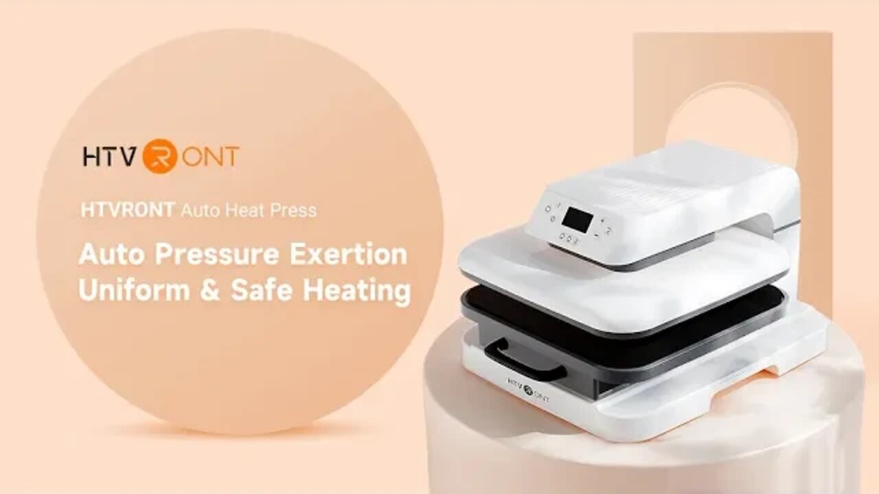 HTVRONT Auto Heat Press Your Energy Saver, Pleasure Maker