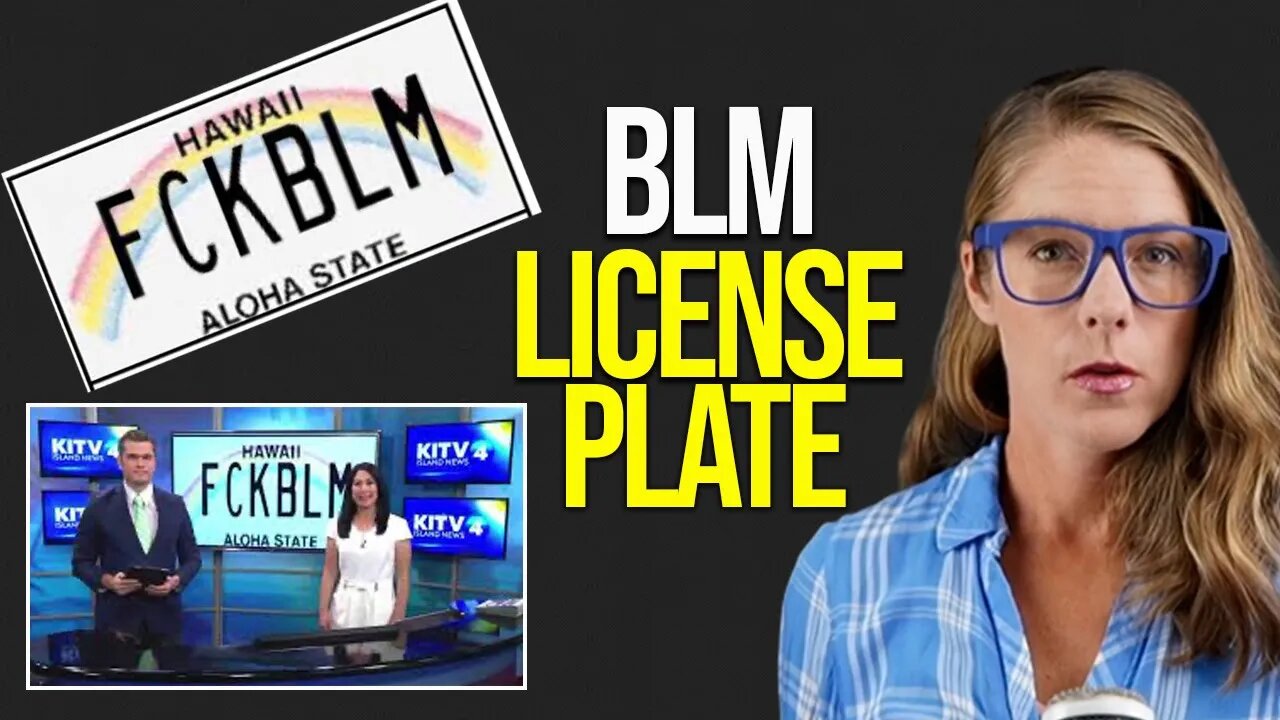 BLM license plate exposes media bias || Christian Watson