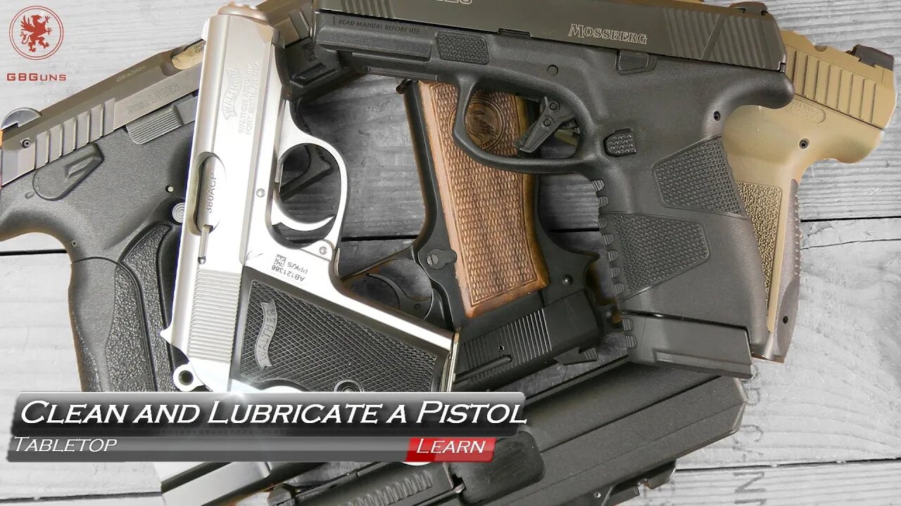 How To Clean and Lubricate Your Handgun