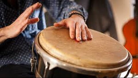 Drumming music for listening for relaxation and meditation