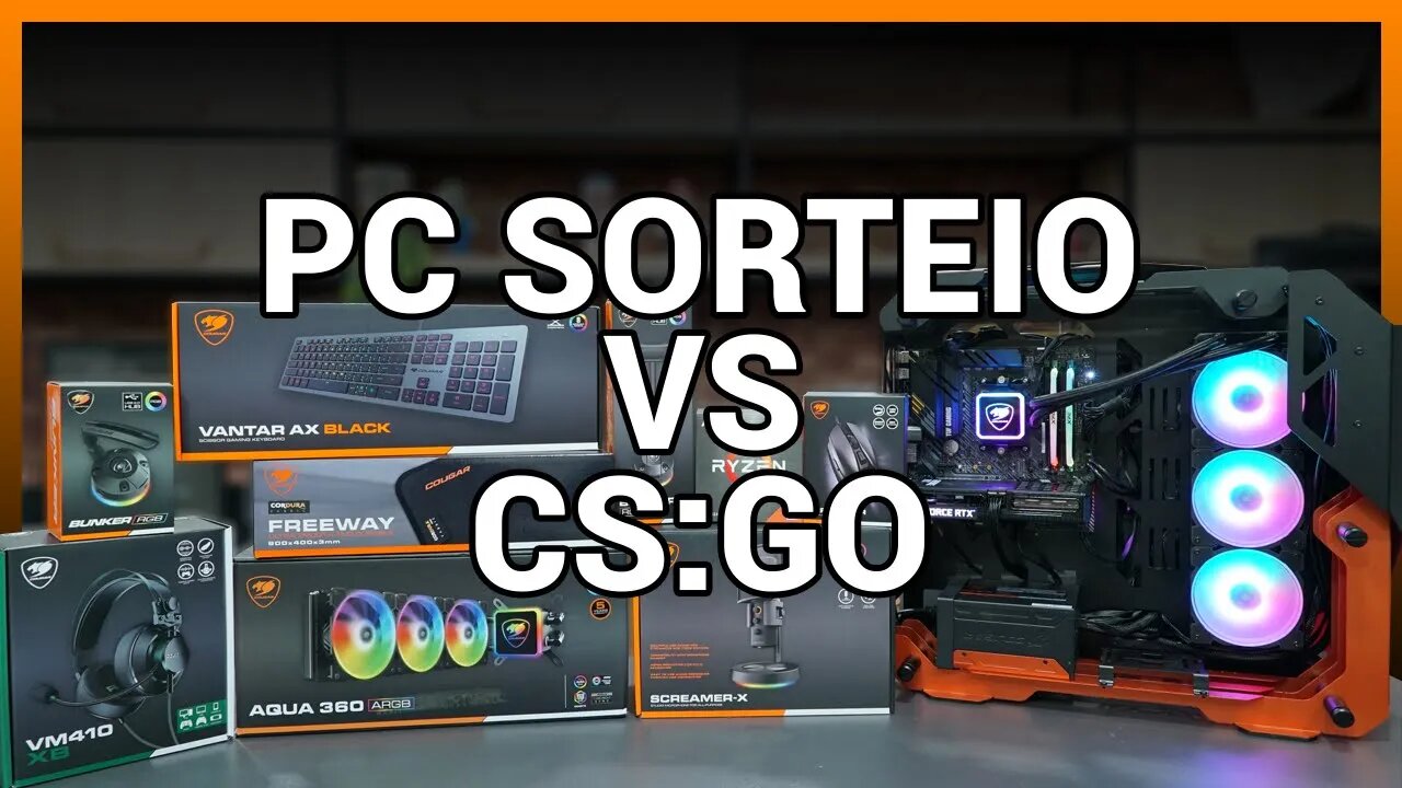 PC DO SORTEIO vs CS:GO